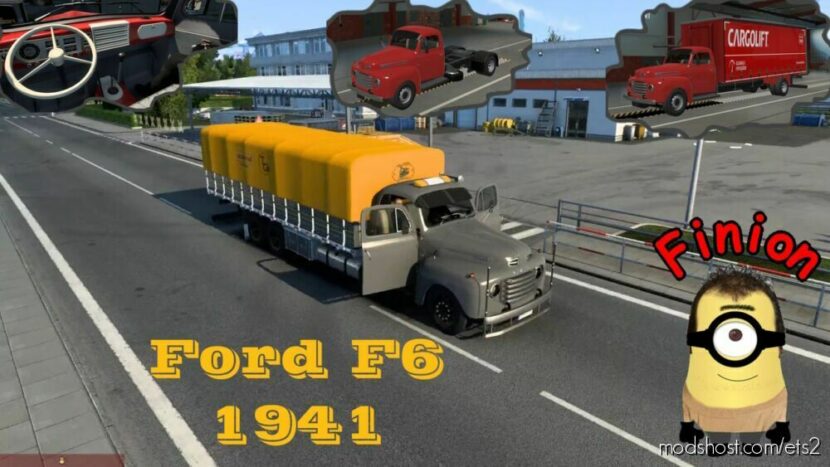 ETS2 Ford Truck Mod: F6 1941 1.46 (Featured)