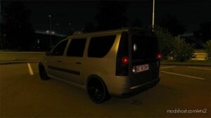 ETS2 Dacia Car Mod: Logan MCV 2012 1.46 (Image #2)