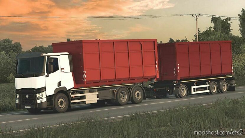 ETS2 Mod: Ownable Trailer Zaslaw Pack v2.8 (Featured)