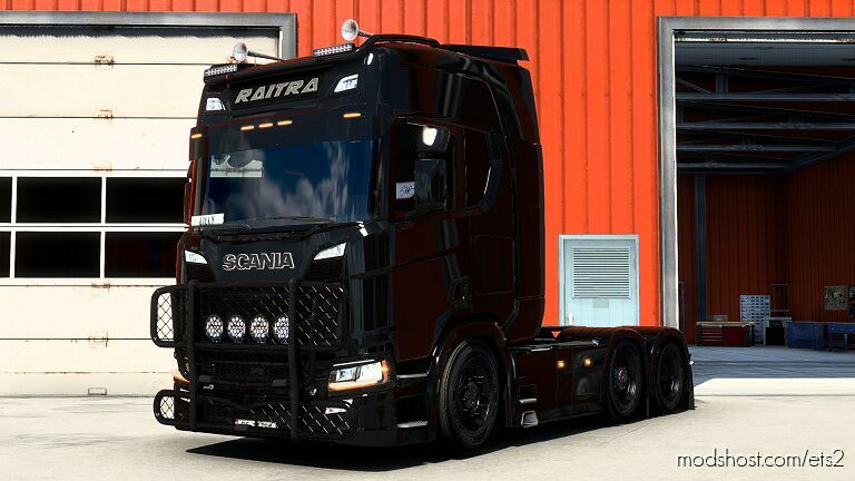 ETS2 Scania Mod: R Raitra Skin (Featured)