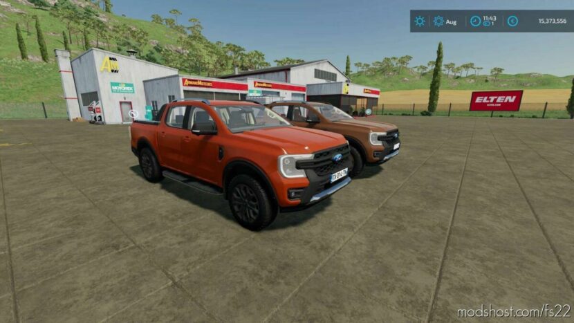 FS22 Ford Car Mod: Ranger Wildtrak 2023 (Featured)