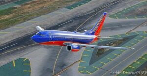 MSFS 2020 737-600 Livery Mod: Southwest (Canyon Blue) – Pmdg 737-600 (Featured)