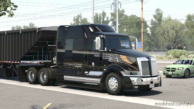 ATS Western Star Truck Mod: 5700XE 82 low roof sleeper v1.0 (Featured)