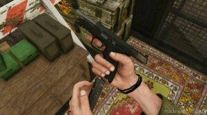 GTA 5 Weapon Mod: Smith & Wesson M&P9 Performance Center Ported (Image #4)