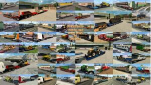 ETS2 Overweight Mod: Trailers and Cargo Pack by Jazzycat V11.9.6 (Image #3)