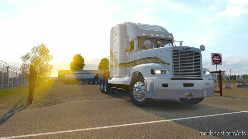 ATS Freightliner Truck Mod: FLD v2.5 (Featured)