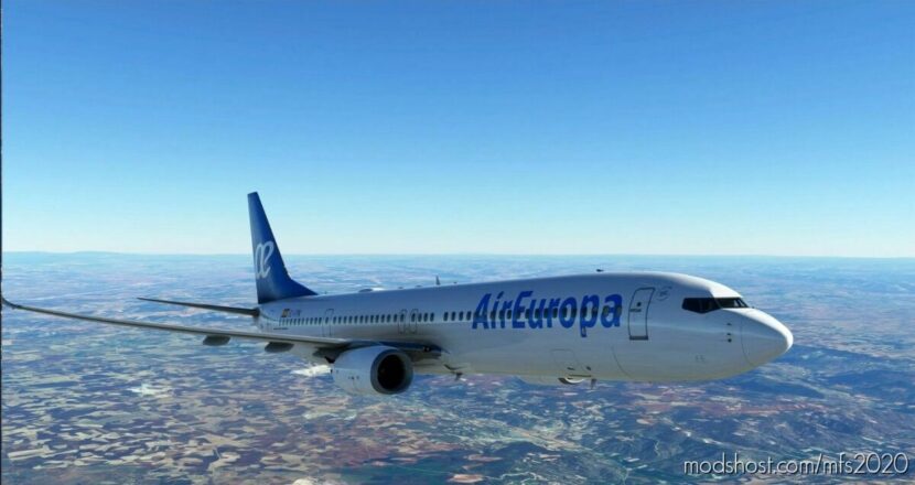 MSFS 2020 737-900 Livery Mod: Pmdg Liveri AIR Europa 737-900 Fictional (Featured)