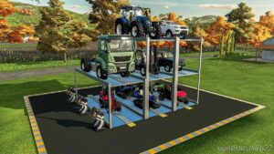 FS22 Placeable Mod: PIT Mechanical Parking (Image #2)