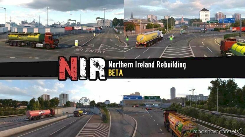 ETS2 Map Mod: Northern Ireland Rebuilding v0.50 (Featured)