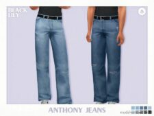 Sims 4 Adult Clothes Mod: Anthony Jeans (Featured)