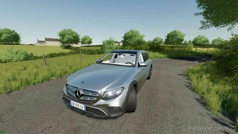 FS22 Mercedes-Benz Car Mod: 2017 Mercedes-Benz E-Class (Featured)