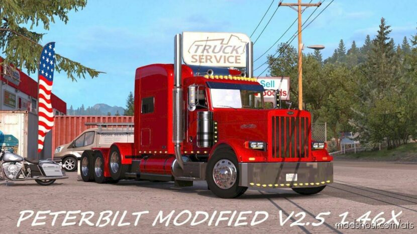 ATS Truck Mod: Modified Peterbilt 379/389 V2.5 (Featured)