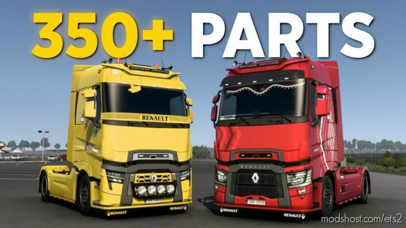 ETS2 Renault Part Mod: T EVO Tuning Pack V0.9 (Featured)