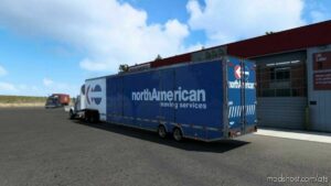 ATS Skin Mod: RD Moving VAN Trailer 1.46 (Image #2)