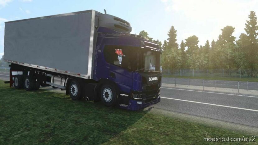 ETS2 Scania Truck Mod: P360 NTG by Macaulay V1.1 (Featured)