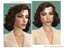 Sims 4 Female Mod: Kelly Hairstyle (Featured)