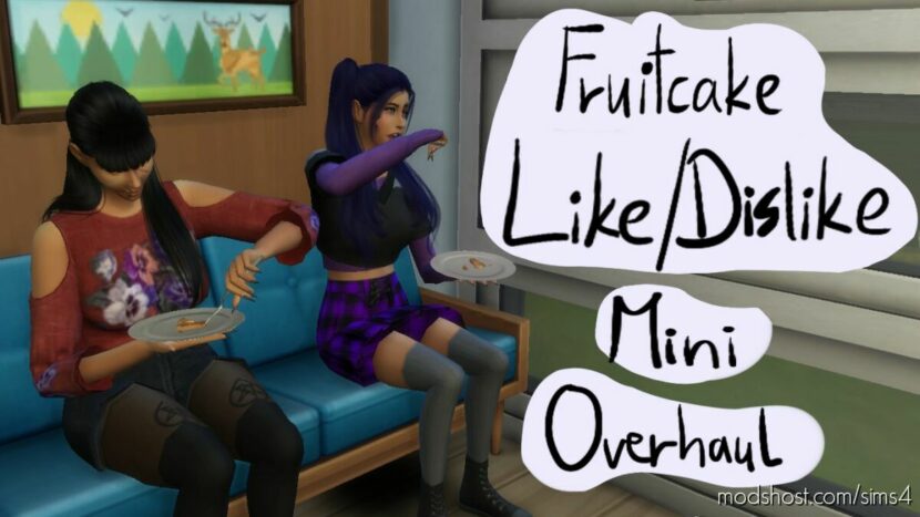 Sims 4 Mod: Fruitcake Like/Dislike Mini Overhaul (Featured)