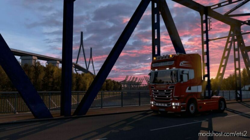 ETS2 Mod: Hamburg 1:1 Map 0.1 Beta (Featured)