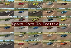 ETS2 Trafficmaniac Mod: Sport Cars Traffic Pack by Trafficmaniac V12.7.8 (Image #2)