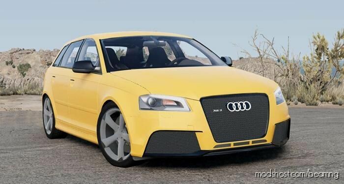 BeamNG Audi Car Mod: RS3 Sportback (8PA) 2011 V2.0 (Featured)