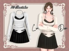 Sims 4 Female Clothes Mod: Ballet Casual Women's Clothing (Featured)