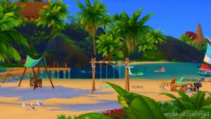 Sims 4 Mod: Beach Party Social Event (Image #2)