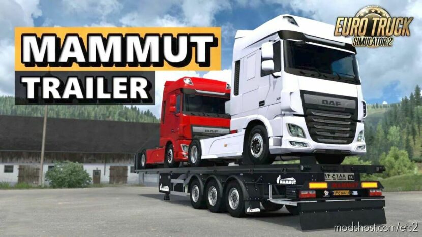 ETS2 Mod: Mammut Trailer v1.3 (Featured)