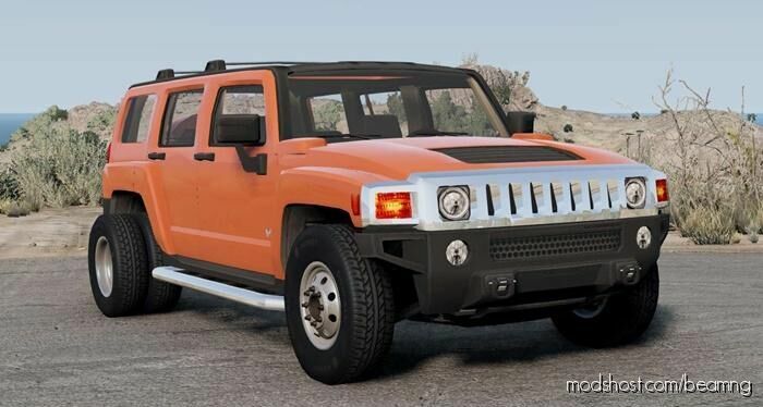 BeamNG GMC Car Mod: Hummer H3 2006 (Featured)