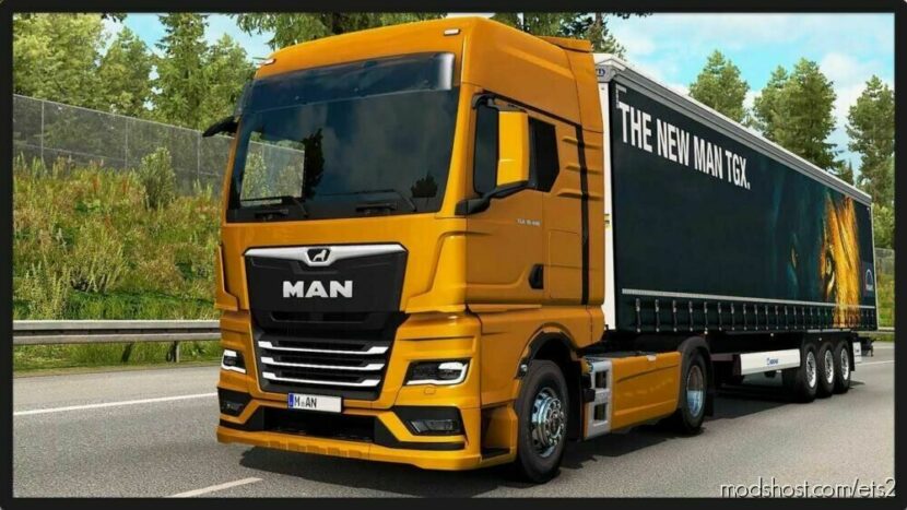 ETS2 MAN Truck Mod: TGX 2020 V6.5 1.46 (Featured)