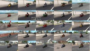 ATS Jazzycat Mod: Motorcycle Traffic Pack by Jazzycat V6.5.6 (Image #2)