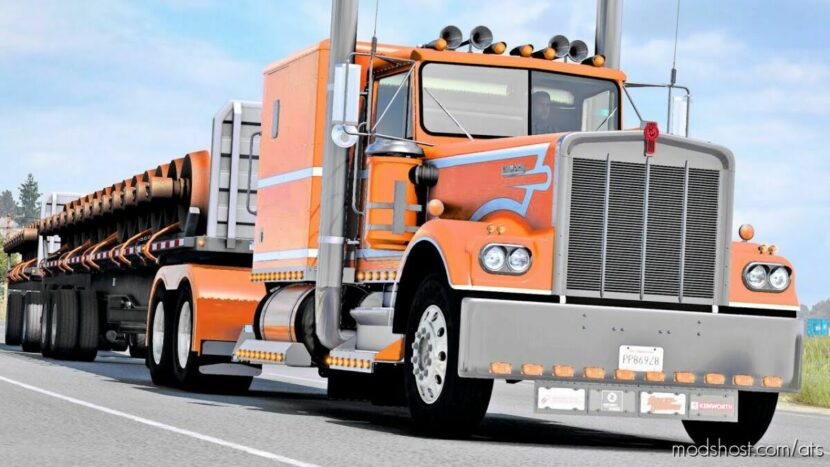 ATS Kenworth Truck Mod: Cttm Kenworth W900A 1.46 (Featured)