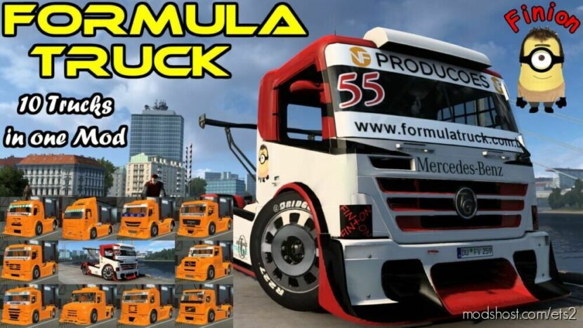 ETS2 Mod: Formula Truck 1.46 (Featured)