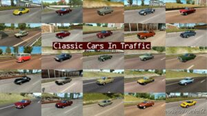 ETS2 Trafficmaniac Mod: Classic Cars Traffic Pack by Trafficmaniac V11.6.7 (Featured)