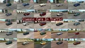 ETS2 Trafficmaniac Mod: Classic Cars Traffic Pack by Trafficmaniac V11.6.7 (Image #2)