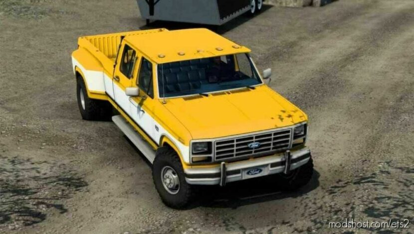 ETS2 Standalone Car Mod: 1986 Ford F350 1.46 (Featured)