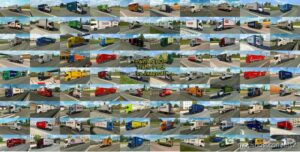 ETS2 BDF Mod: Painted BDF Traffic Pack by Jazzycat V15.6.6 (Image #3)