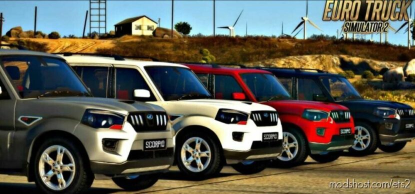 ETS2 Standalone Car Mod: Mahindra Scorpio S11 1.46 (Featured)