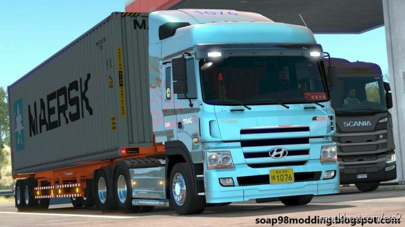 ETS2 Hyundai Mod: Trago HD Series Truck 1.46 (Featured)