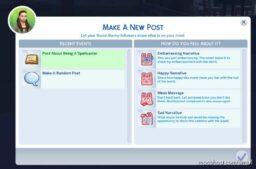 Sims 4 Mod: Immersive Social Bunny (Image #7)