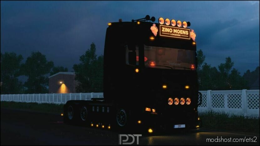 ETS2 Standalone Truck Mod: Scania S650 + Trailer "Zino Moens Transport" (Featured)