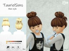 Sims 4 Kid Mod: Elisa Hairstyle (Featured)