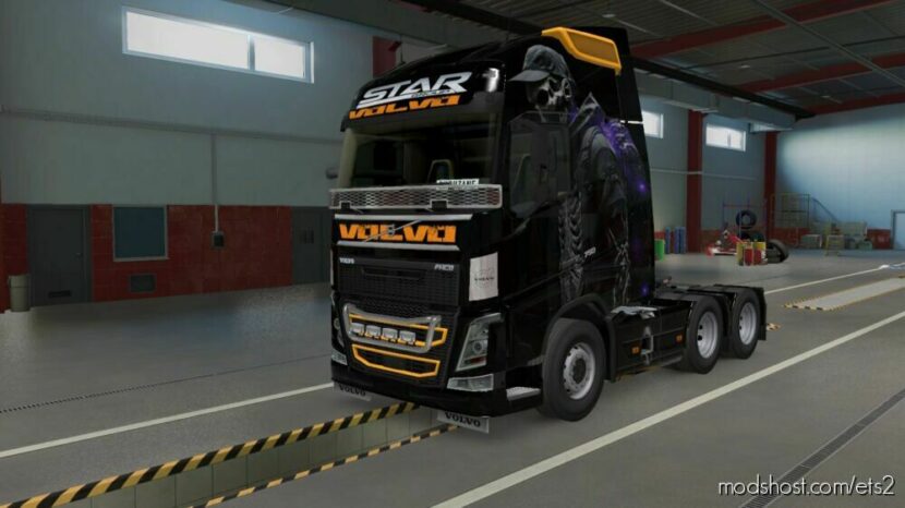 ETS2 Skin Mod: Time Trucking .LTD Paint JOB (Featured)