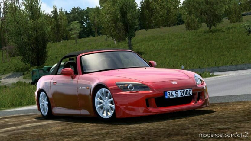 ETS2 Honda Car Mod: S2000 V1R120 1.46 (Featured)