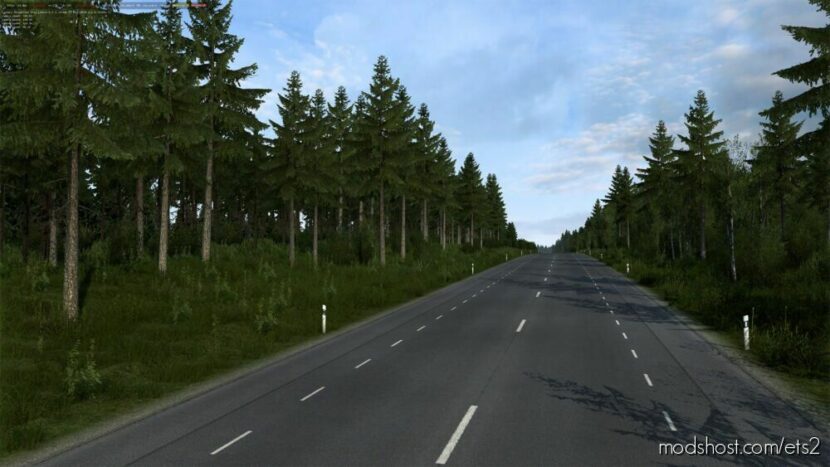 ETS2 Mod: Trees Improved 4K V1.3 1.46 (Featured)