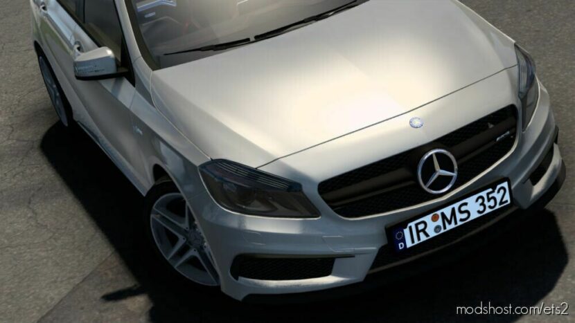 ETS2 Mercedes-Benz Car Mod: Mercedes Benz A45 1.46 (Featured)