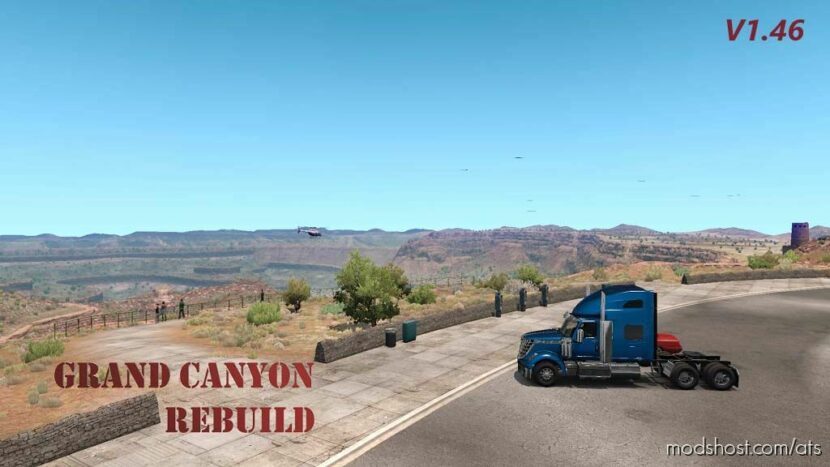 ATS Map Mod: Grand Canyon Rebuild 1.46 (Featured)