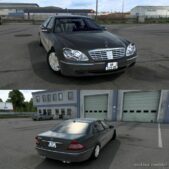 ETS2 Mercedes-Benz Car Mod: S500 W220 1.46 (Image #2)