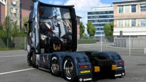 ETS2 Scania Mod: Chainsaw MAN Skin (Image #3)