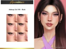 Sims 4 Lipstick Mod: Makeup Set N14 (Image #3)