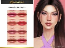 Sims 4 Lipstick Mod: Makeup Set N14 (Featured)